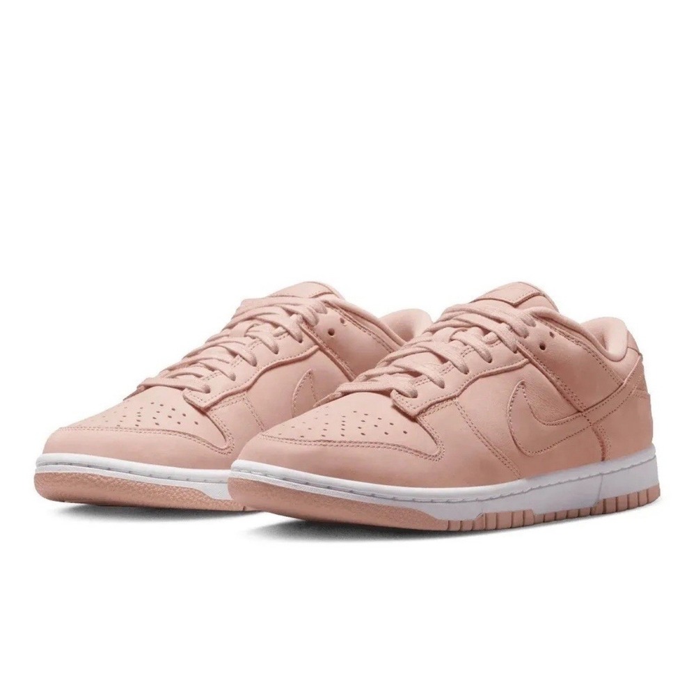 Nike Dunk Low PRM MF Shoes Women's SZ 9.5 Pink Oxford/White DV7415-600